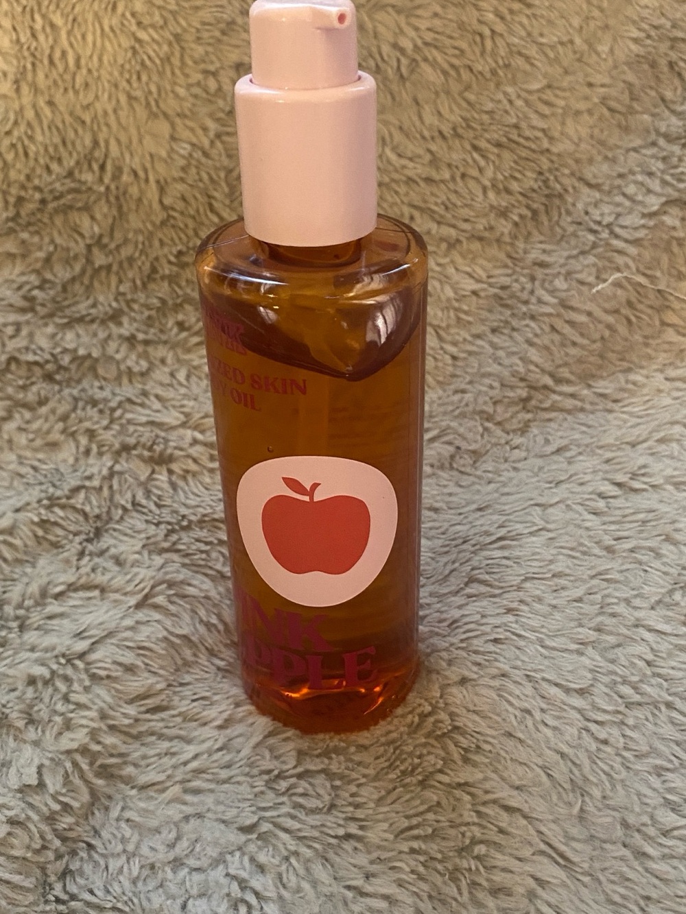 PINK Victoria's Secret Nourishing Apple Body Oil - Pink & Amber